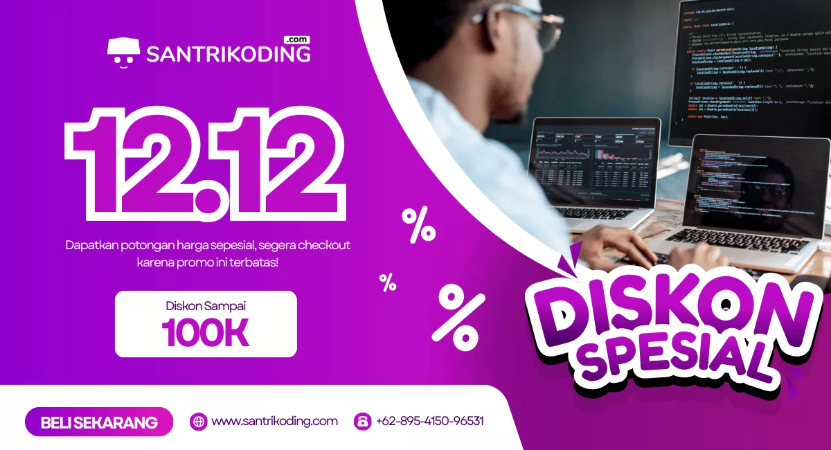 Diskon 12.12 eBook  Fullstack Developer