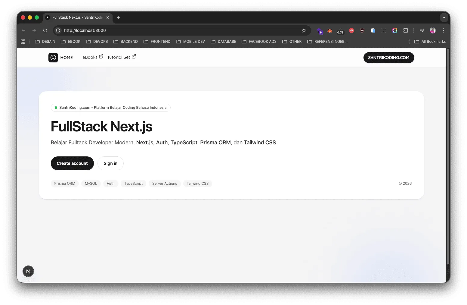 Homepage