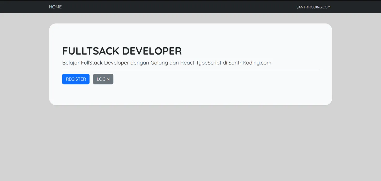 Develop website