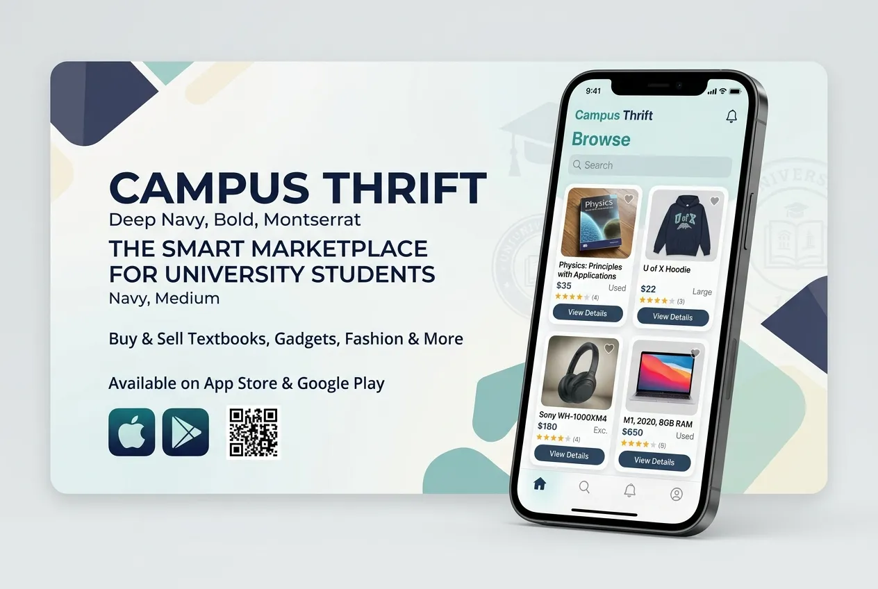 Campus Thrift - Mobile App Marketplace Perlengkapan Mahasiswa