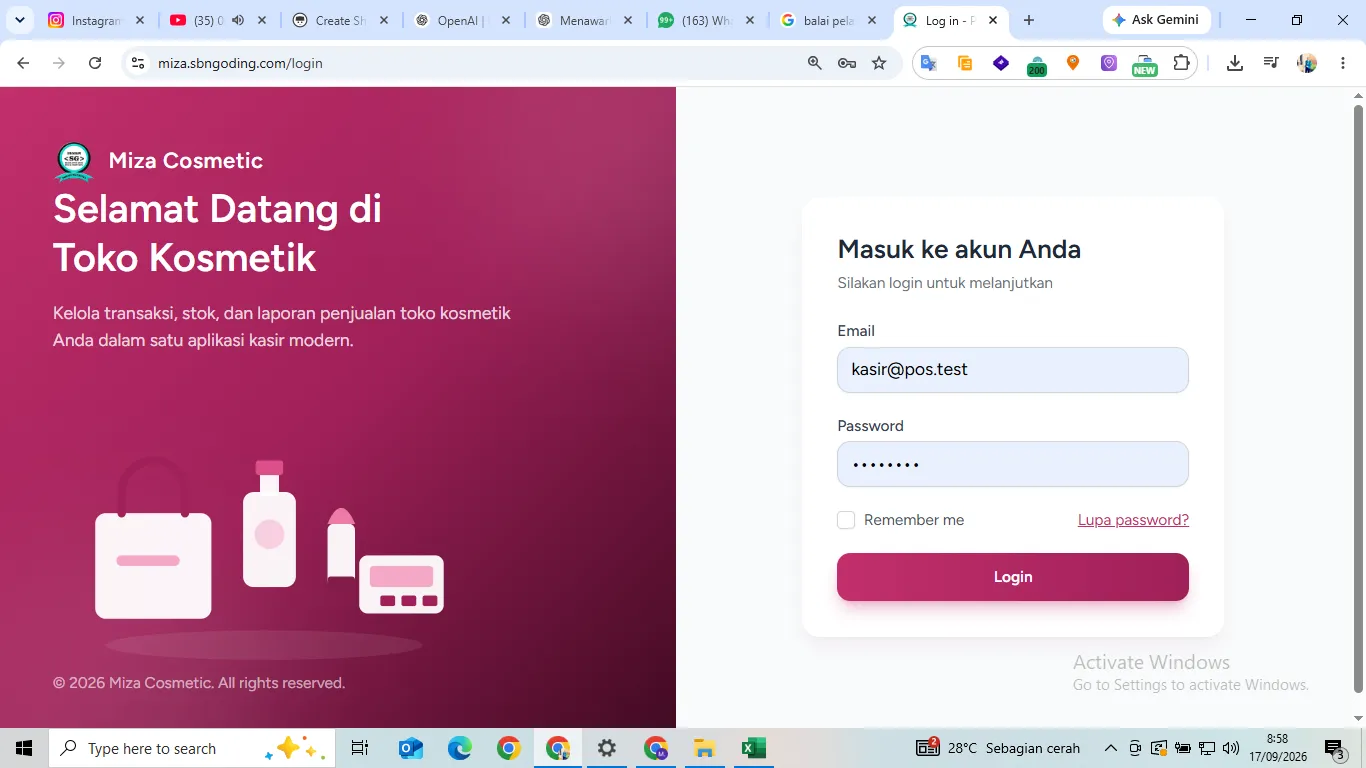 Aplikasi Kasir (Point Of Sales)
