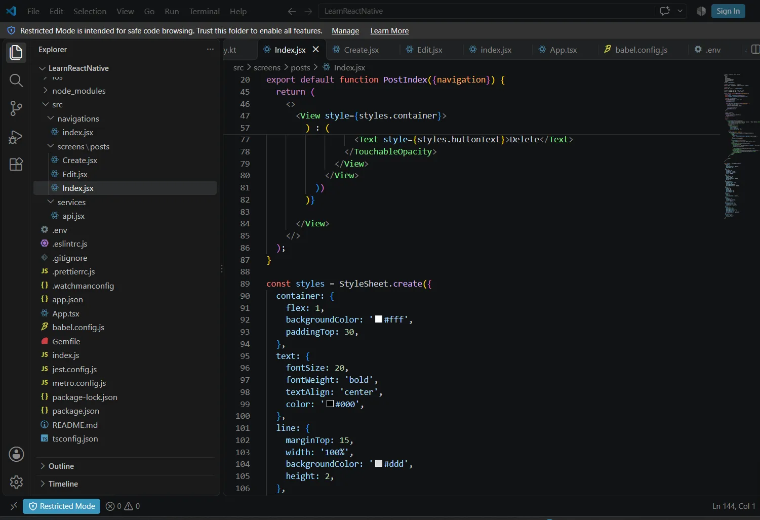 React Native