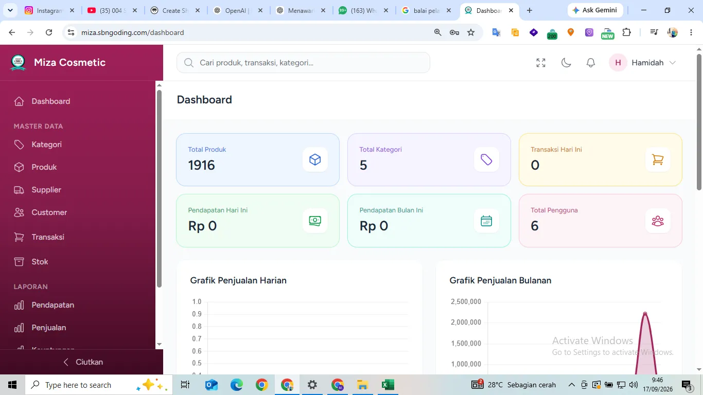 Aplikasi Kasir (Point Of Sales) Berbasis Website