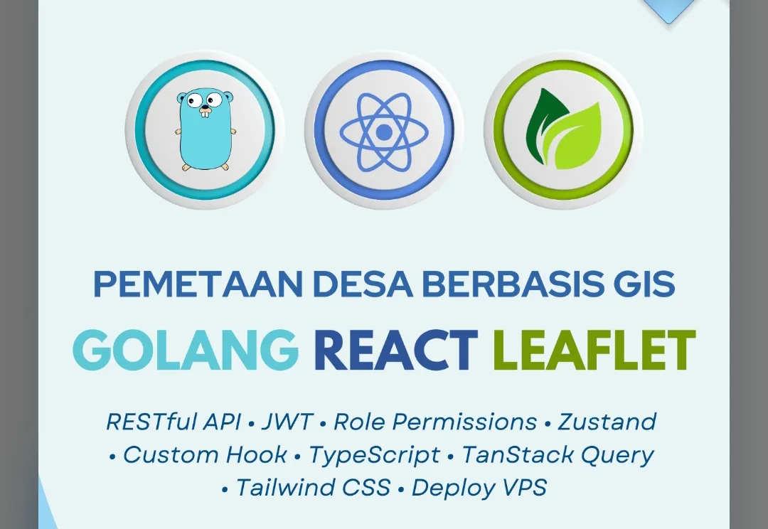 GIS GOLANG REACT