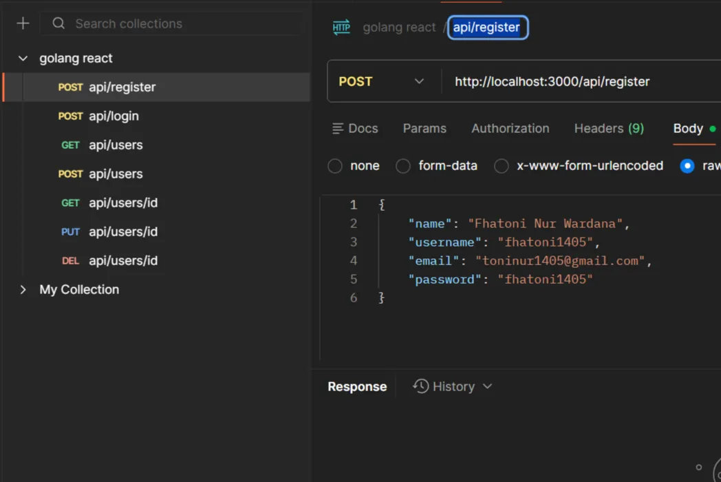golang-react