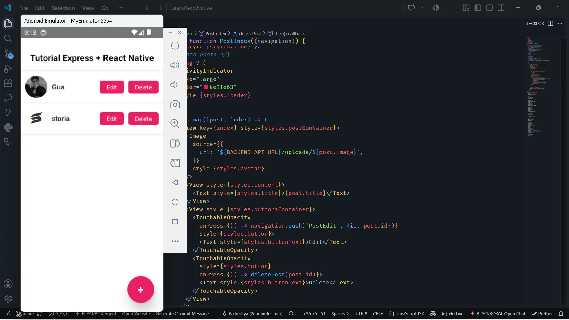eBook Express x React Native